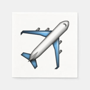 Airplane - Emoji Napkin