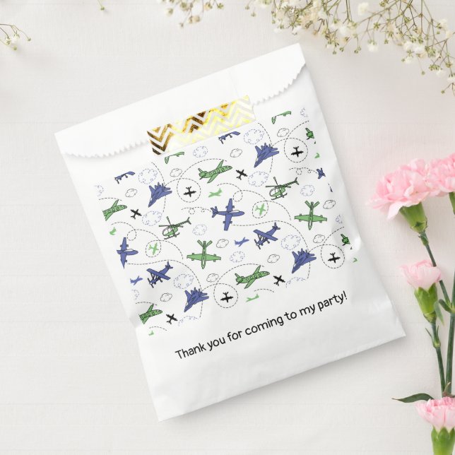 Airplane Favour Bag (Sealed)