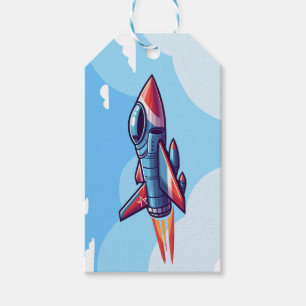 airplane/fighter jet gift tags