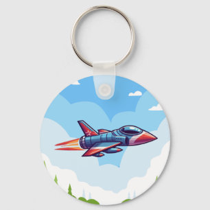 airplane/fighter jet keychain