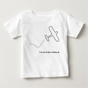 Airplane I Love You Baby T-Shirt