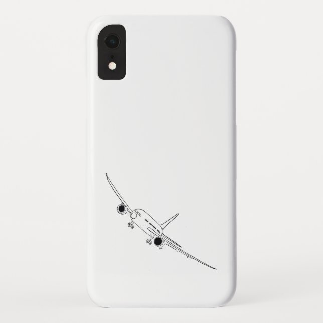 Airplane inked illustration Case-Mate iPhone case (Back)