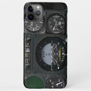 Airplane instrument panel iPhone 11Pro max case