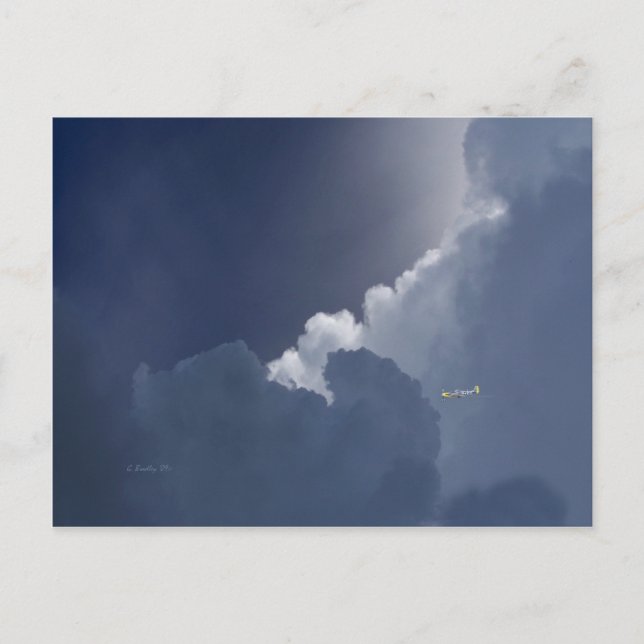 Airplane items postcard (Front)