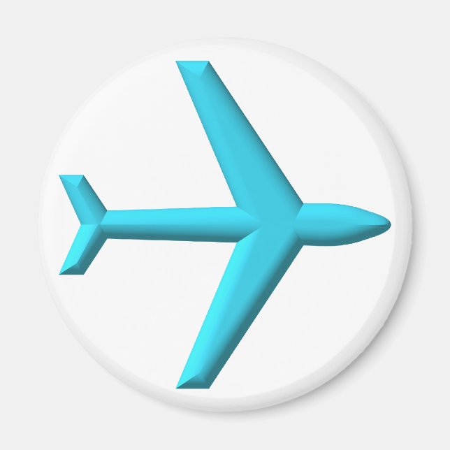 Airplane/Jet Magnet (Front)