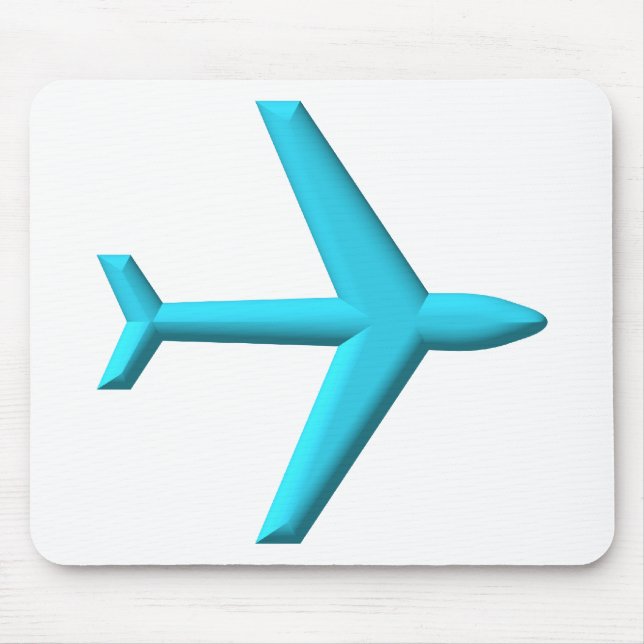 Airplane/Jet Mouse Pad (Front)