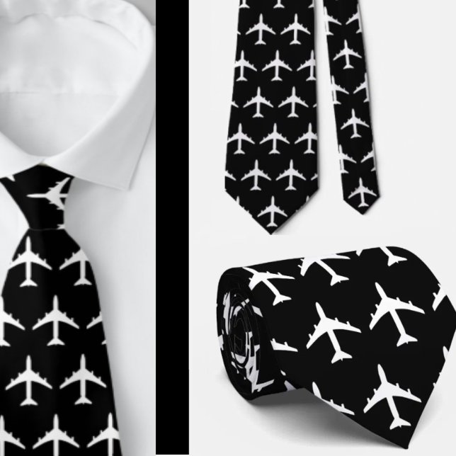 Airplane Jet Pilot Airline Tie (Creator Uploaded)