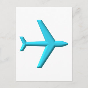 Airplane/Jet Postcard
