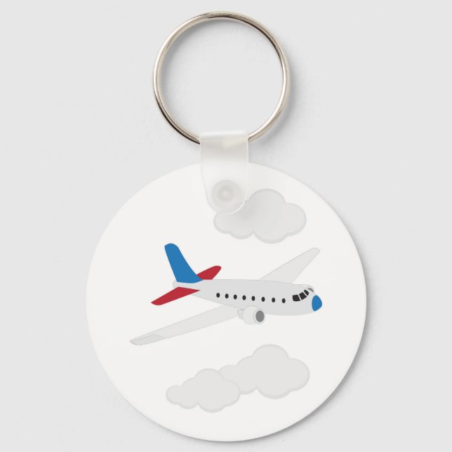 Airplane Keychain (Front)
