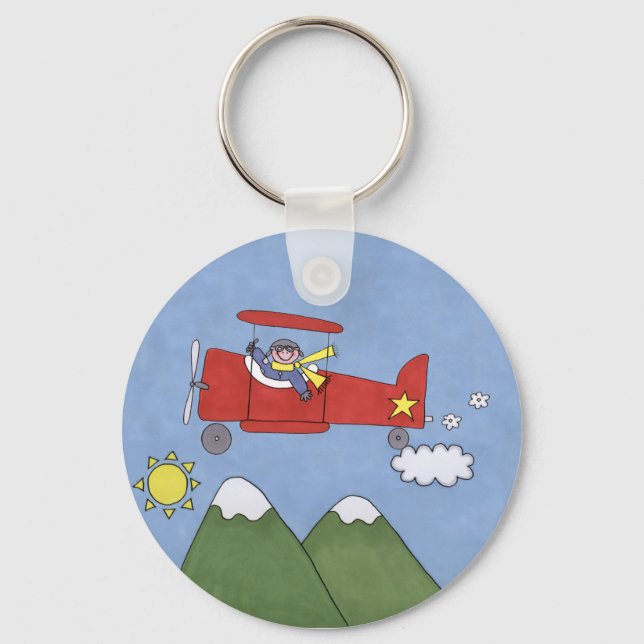 Airplane Keychain (Front)
