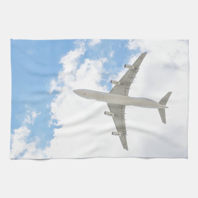 Airplane Kitchen Towel (Horizontal)