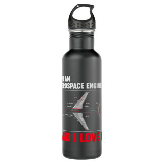 Airplane Lover Aerospace Engineer 710 Ml Water Bottle