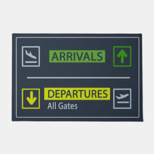 Airplane Lover Doormat, Gift For Pilot Lover Doormat