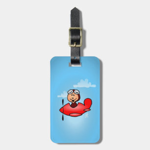 Airplane Luggage Tag