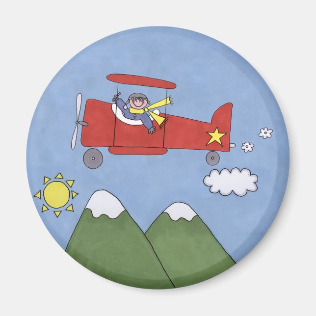 Airplane Magnet (Front)