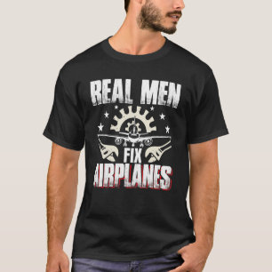 Airplane Maintenance Plane   Aircraft Mechanic T-Shirt