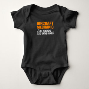 Airplane Mechanic Aircraft Engineer Engineer Baby Bodysuit