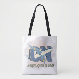 Airplane Mode Activated - Funny Travel Tote Bag