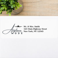 Airplane Mode,Travel, Minimalist Script, Aviation