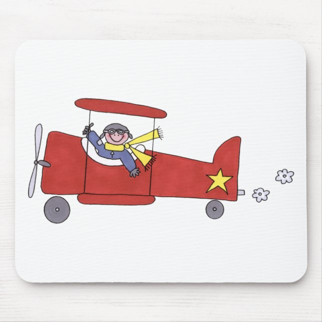 Airplane Mouse Pad (Front)