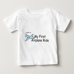 Airplane My First Airplane Ride Baby T-Shirt