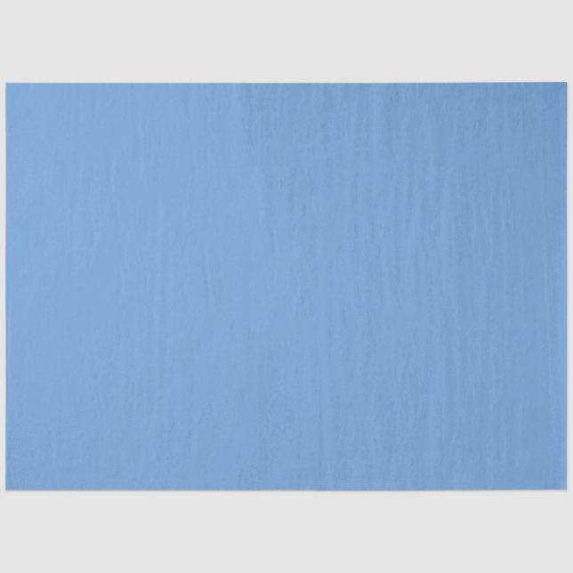 Airplane on Blue, Blue Tissue Paper (Front)