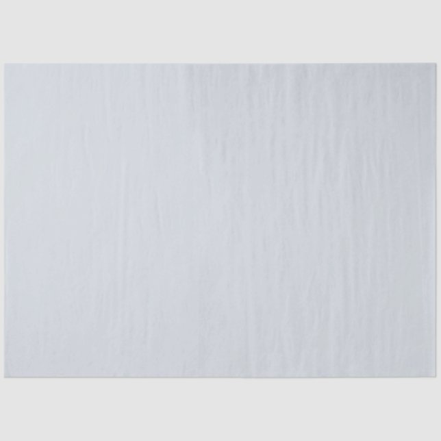 Airplane on Blue, Light Grey Tissue Paper (Front)