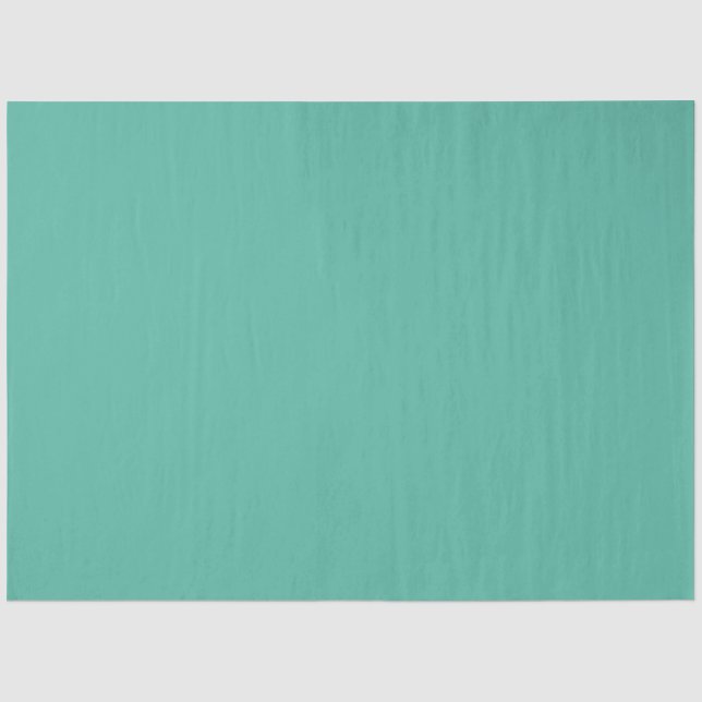 Airplane on Greeny Blue Mint, Mint Green Tissue Paper (Front)