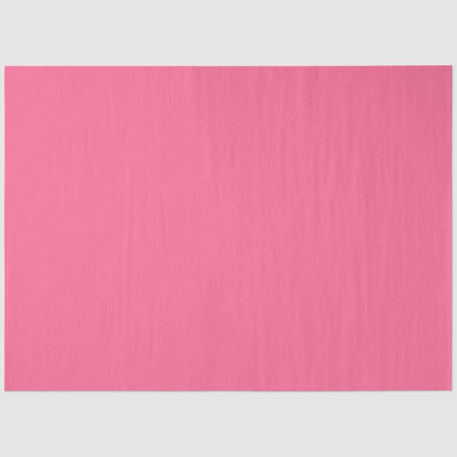 Airplane on Rosy Pink Tissue Paper (Front)