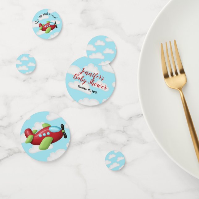 Airplane Party Table Confetti (Group)