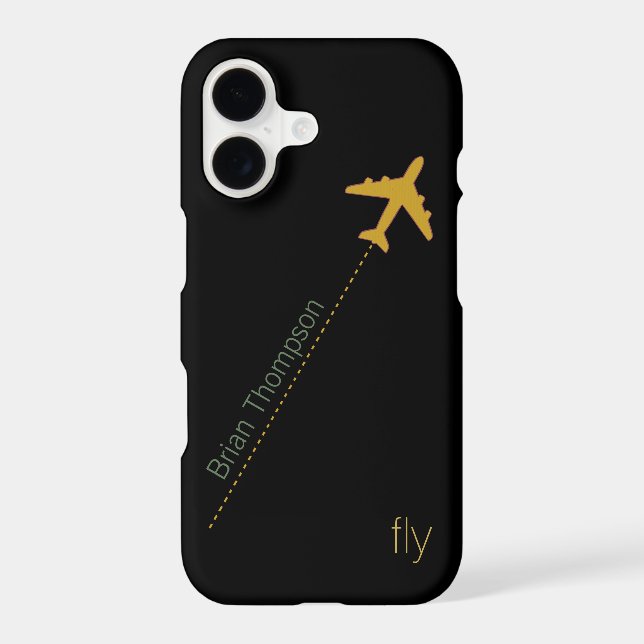 airplane personalized (Back)