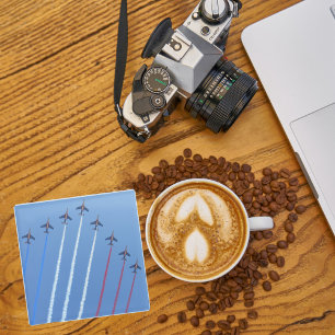 Airplane Photo, Cool Fun Aviation Glass Coaster