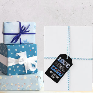 Airplane Photo, Love Word, Simple Aviation Gift Tags