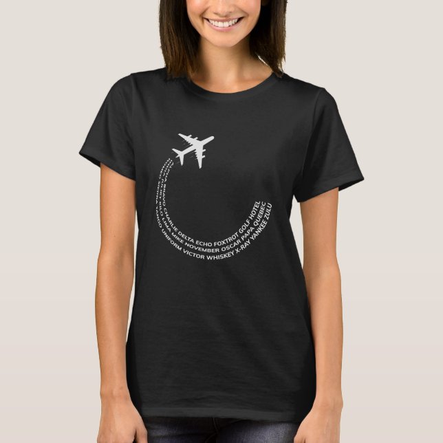 Airplane Pilot Airplane T-Shirt (Front)