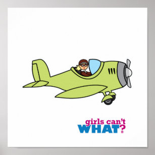 Airplane Pilot Poster