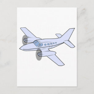 Airplane Postcard