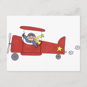 Airplane Postcard