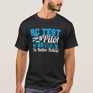 Airplane RC Test Pilot Remote Control RC Plane Air T-Shirt