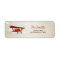 Airplane Return Address Label Plane Adventure
