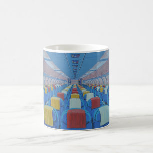 Airplane Seats (by Gregorio Undurraga) Coffee Mug
