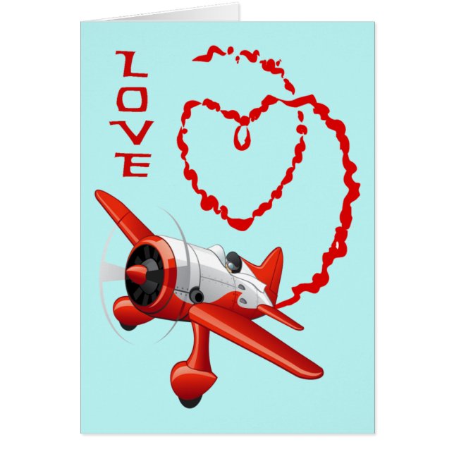 AIRPLANE SKYWRITER - LOVE (Front)