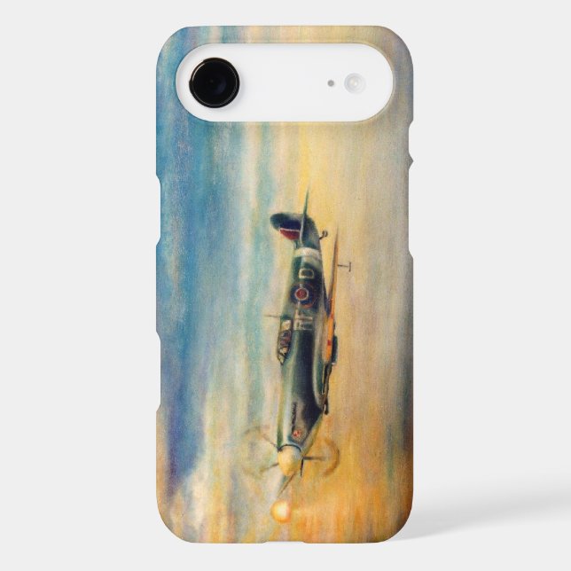 Airplane Spitfire Case-Mate iPhone Case (Back)