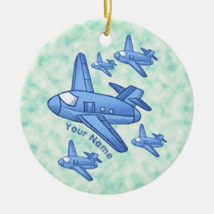 Airplane Squadron ornament