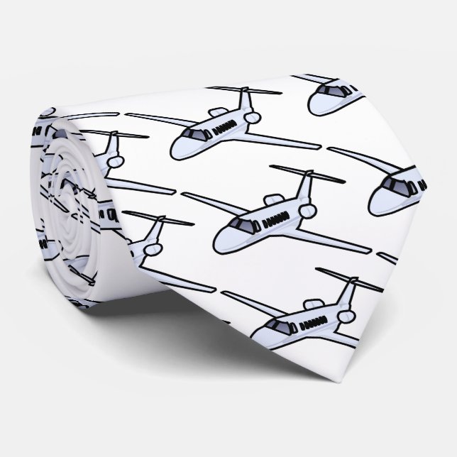 Airplane Tie (Rolled)