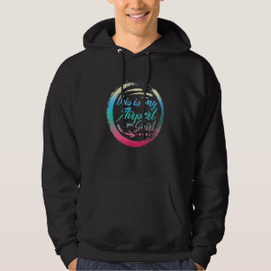 Airplane Traveller Airport Vacation Out Of Town T Hoodie