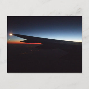 Airplane Wing Postcard