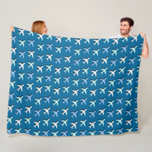 Airplanes Fleece Blanket