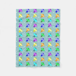 Airplanes Fleece Blanket