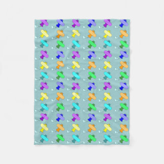 Airplanes Fleece Blanket