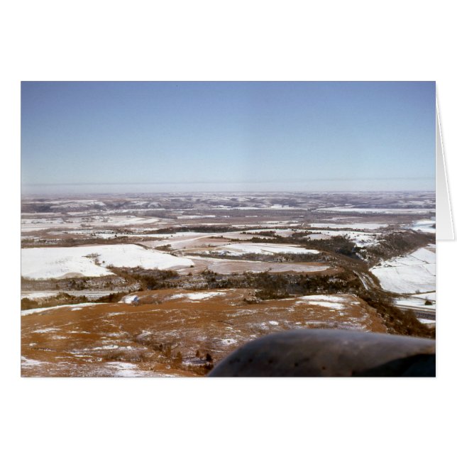 Airplanes Greeting Card (Front Horizontal)